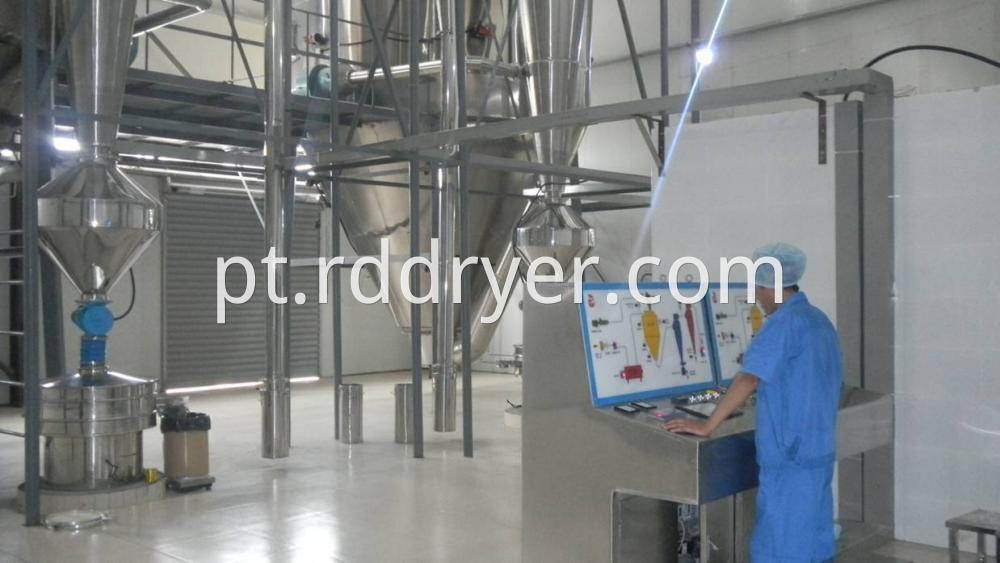 Centrifuge Spray Dryer of Uric Acid Resin